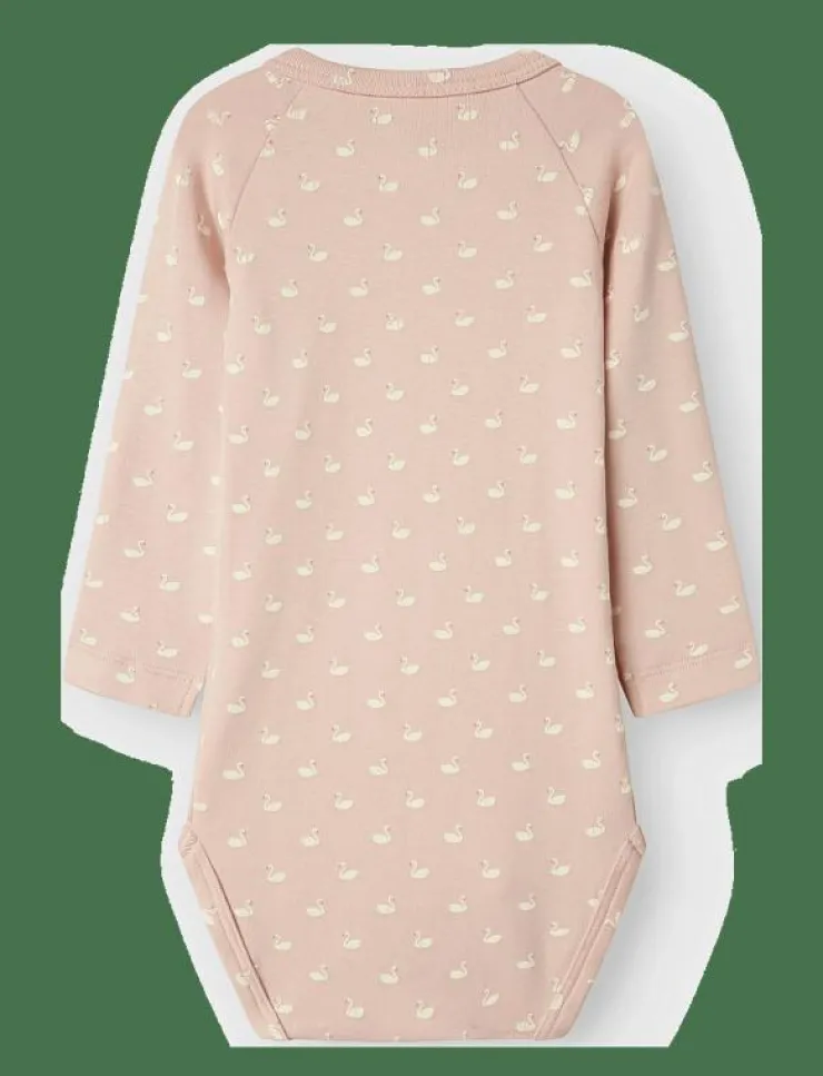 Barn Lil'Atelier Bodies|NBFGAYO LS SLIM WRAP BODY LIL - Omlottbody