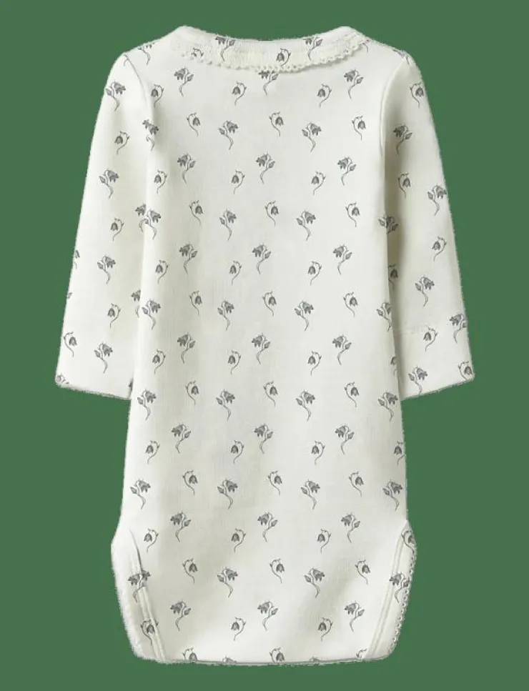 Lil'Atelier NBFGAYO SAG LS SLIM BODY LIL - Långärmad bodysuit|Barn Bodysuits