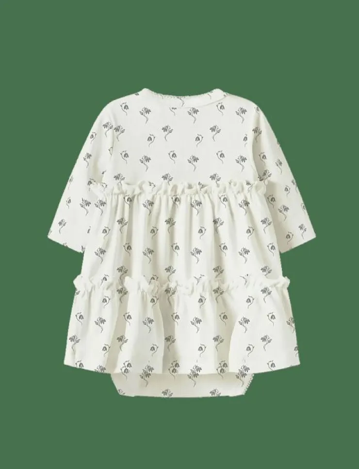 Barn Lil'Atelier Bodysuits|NBFGAYO SUM LS BODY DRESS LIL - Långärmade babyklänningar