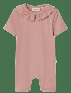 Barn Lil'Atelier Bodysuits|NBFLALO SS LOOSE SUIT LIL - Kortärmad bodysuit
