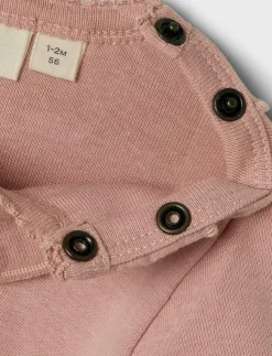 Barn Lil'Atelier Bodysuits|NBFLALO SS LOOSE SUIT LIL - Kortärmad bodysuit