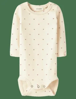 Barn Lil'Atelier Bodies|NBFLALO TIG LS SLIM BODY LIL - Långärmad body
