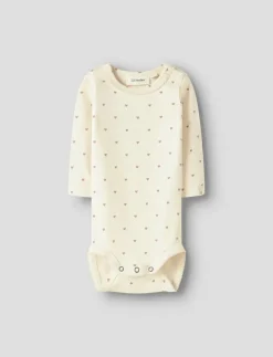 Barn Lil'Atelier Bodies|NBFLALO TIG LS SLIM BODY LIL - Långärmad body