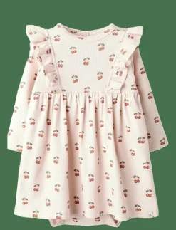 Lil'Atelier NBFLAVO ENA LS REG BODY DRESS - Långärmade vardagsklänningar|Barn Klänningar & Kjolar