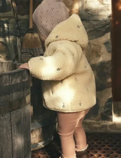 Barn Lil'Atelier Fleecekläder|NBFNALO LOOSE SHERPA JACKET LIL - Jackor