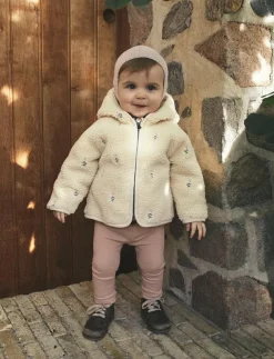 Barn Lil'Atelier Fleecekläder|NBFNALO LOOSE SHERPA JACKET LIL - Jackor