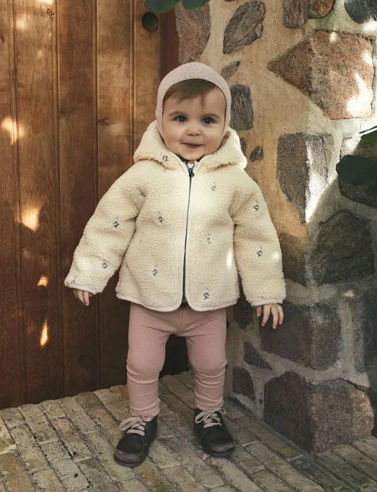 Barn Lil'Atelier Fleecekläder|NBFNALO LOOSE SHERPA JACKET LIL - Jackor