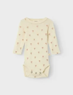 Lil'Atelier NBFNALU LS WO/MO SLIM BODY LIL NOOS - Långärmad body|Barn Bodies
