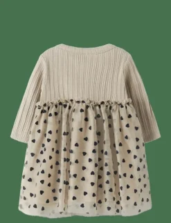 name it NBFNEA LS TULLE DRESS - Långärmade babyklänningar|Barn Klänningar & Kjolar
