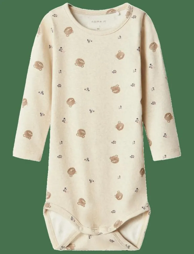 Barn name it Bodies|NBFOLEISA M LS BODY - Långärmad body