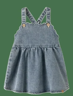 Lil'Atelier NBFSALLI DNM SKIRTALL 2808-SE LIL - Hängselklänningar|Barn Klänningar & Kjolar