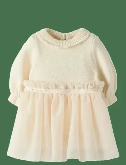 Barn Lil'Atelier Klänningar & Kjolar|NBFSARINA LS KNIT BODY DRESS LIL - Långärmade babyklänningar