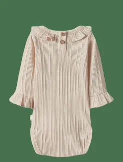 Barn Lil'Atelier Bodies|NBFTANSY LS SLIM BODY LIL - Långärmad body