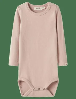 Barn Lil'Atelier Bodies|NBFTHORA HIR LS SLIM BODY LIL - Långärmad body