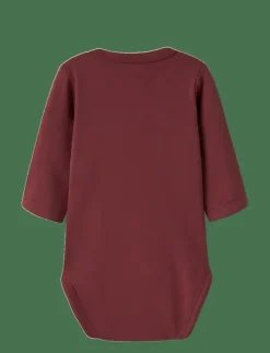 Barn name it Bodysuits|NBFVULLA LS WRAP BODY - Långärmad bodysuit