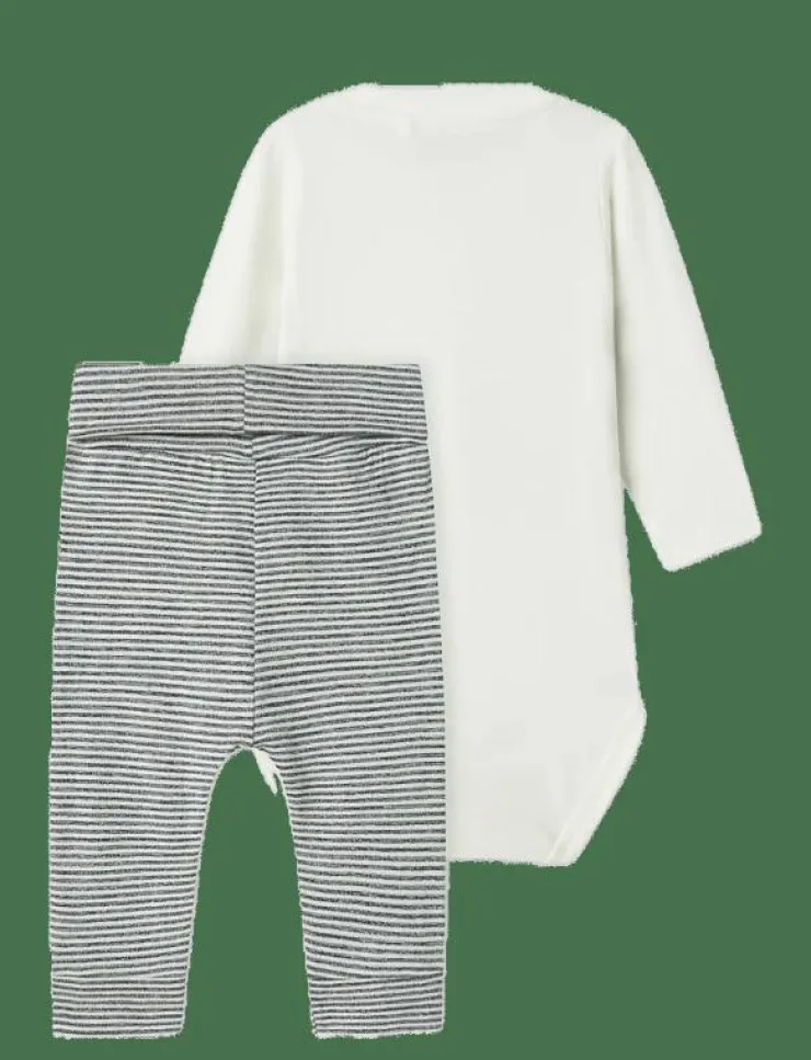 Barn name it Set|NBMADAM LS BODY SET NOOS - Set med body