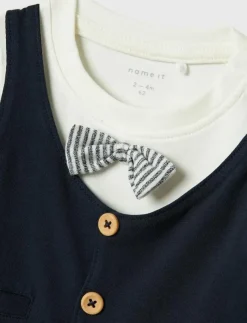 Barn name it Set|NBMADAM LS BODY SET NOOS - Set med body