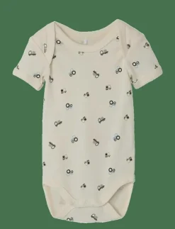 name it NBMBODY 3P SS TRACTOR NOOS - Kortärmad body|Barn Flerpack|Bodies