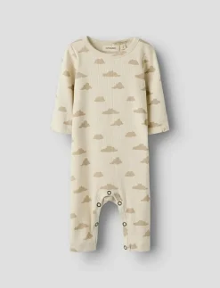 Barn Lil'Atelier Bodysuits|NBMGAGO LS NIGHTSUIT LIL - Långärmad bodysuit