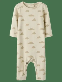 Barn Lil'Atelier Bodysuits|NBMGAGO LS NIGHTSUIT LIL - Långärmad bodysuit