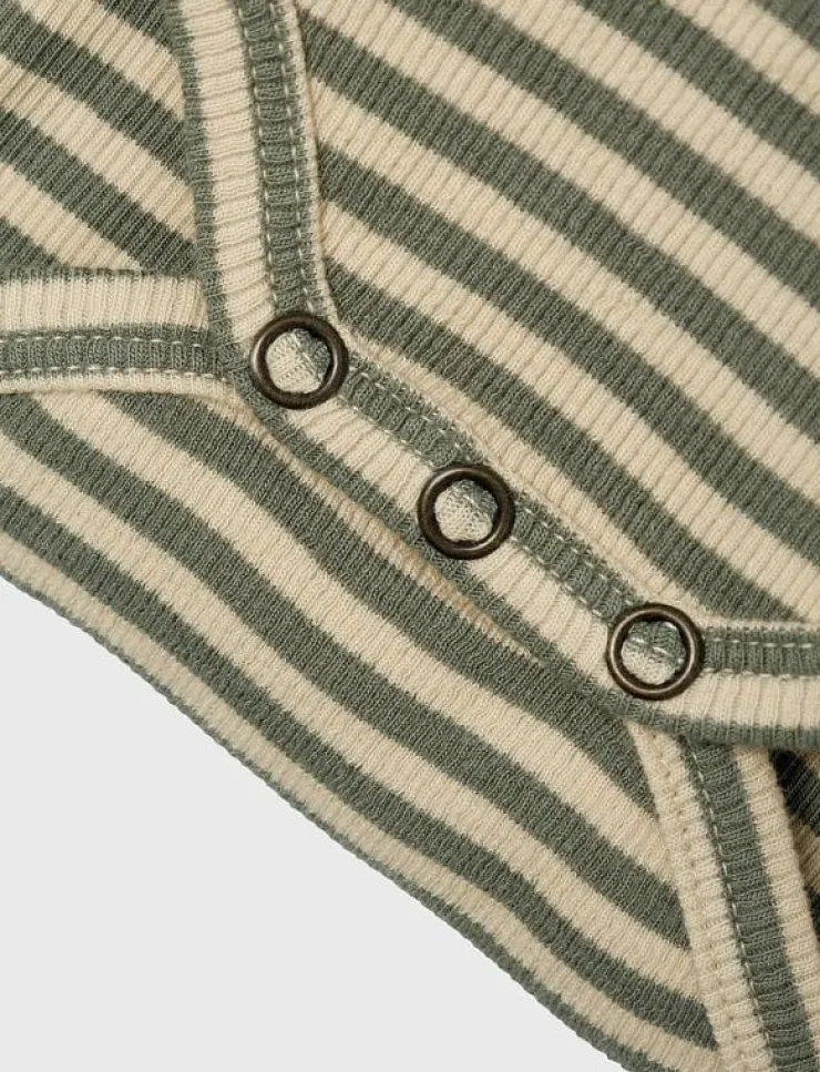 Lil'Atelier NBMGAGO LS SLIM BODY LIL NOOS - Långärmad body|Barn Bodies