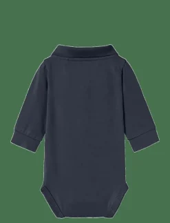Barn name it Bodies|NBMHOLGER LS POLO BODY NOOS - Långärmad body