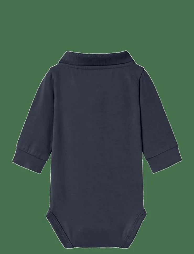 Barn name it Bodies|NBMHOLGER LS POLO BODY NOOS - Långärmad body