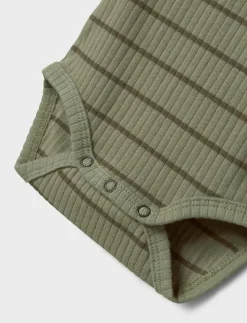 Barn Lil'Atelier Bodies|NBMKAIL LS SLIM BODY LIL NOOS - Långärmad body