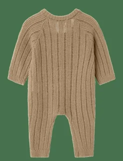 Lil'Atelier NBMNOMO WOOL KNIT SUIT LIL - Långärmad bodysuit|Barn Bodysuits