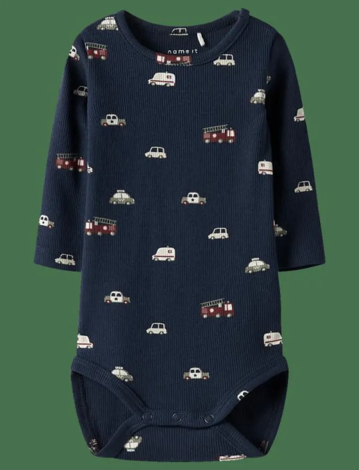 Barn name it Bodysuits|NBMTHUE LS BODY - Långärmad bodysuit