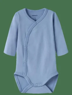 name it NBMVROLLE LS WRAP BODY - Långärmad bodysuit|Barn Bodysuits