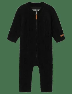 name it NBMWRILLA WOOL LS KNIT SUIT - Långärmad bodysuit|Barn Bodysuits
