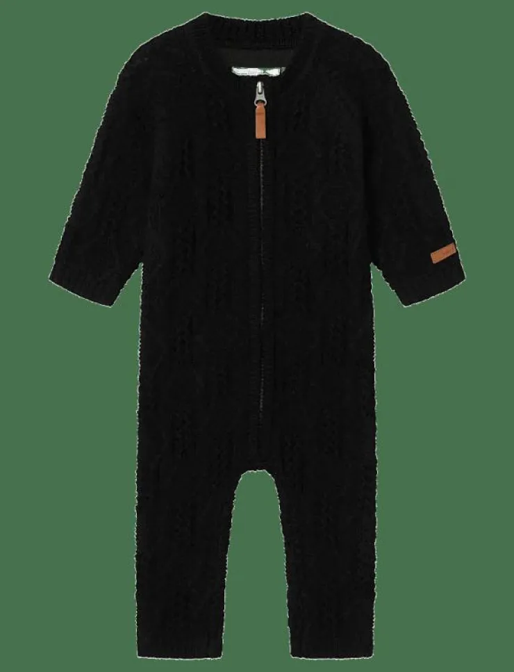 name it NBMWRILLA WOOL LS KNIT SUIT - Långärmad bodysuit|Barn Bodysuits