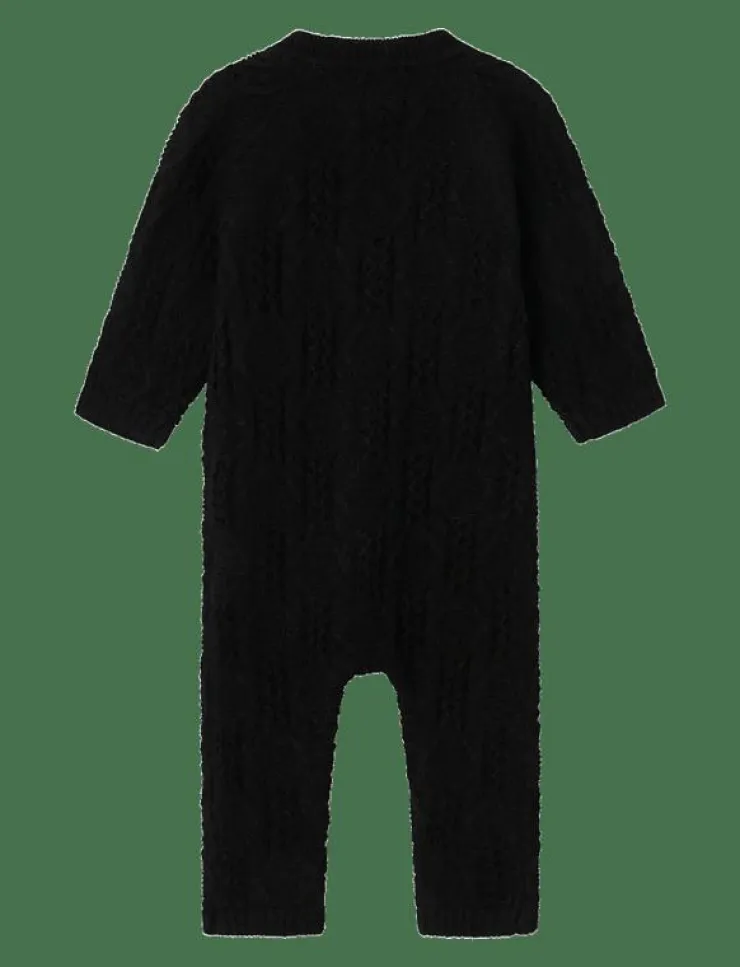 name it NBMWRILLA WOOL LS KNIT SUIT - Långärmad bodysuit|Barn Bodysuits