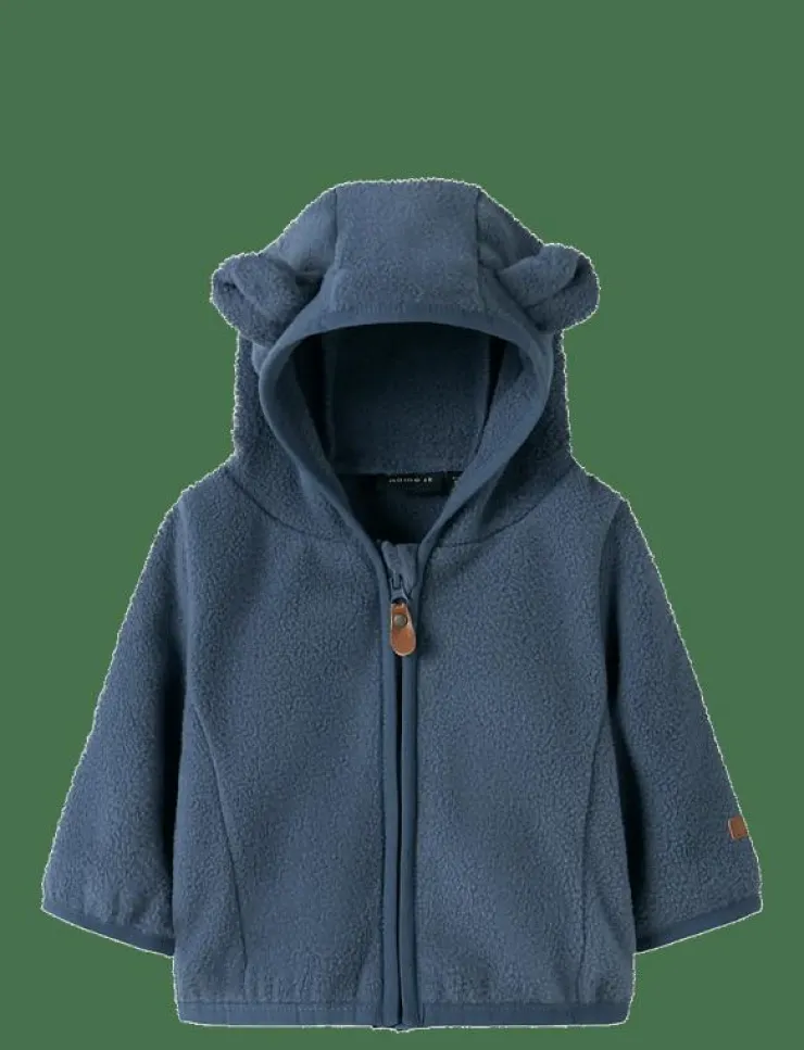 name it NBNMEEKO FLEECE JACKET MELANGE - Jackor|Barn Fleecekläder