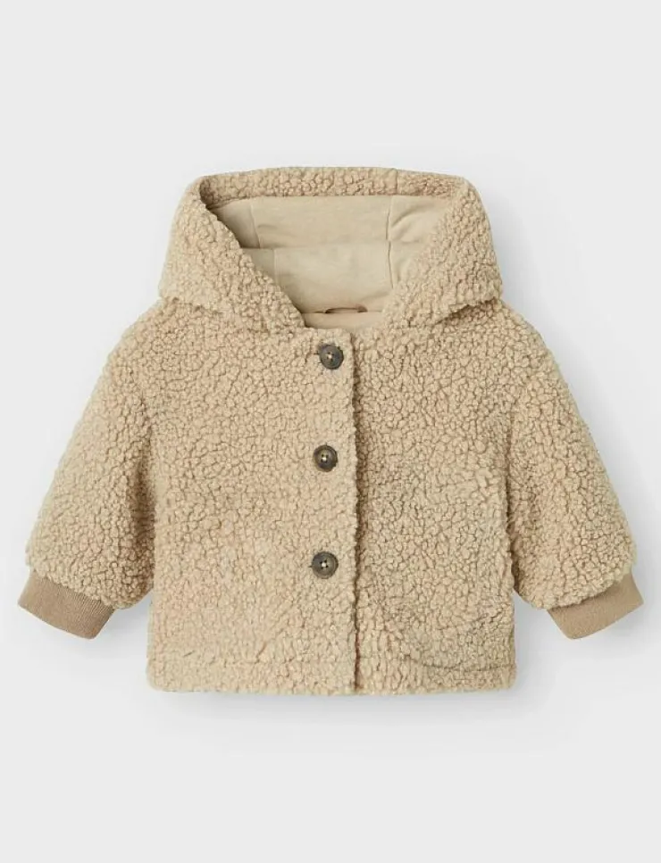 Barn name it Fleecekläder|NBNMILO TEDDY JACKET - Jackor