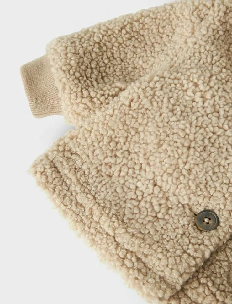 Barn name it Fleecekläder|NBNMILO TEDDY JACKET - Jackor