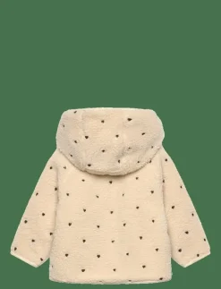Barn Lil'Atelier Fleecekläder|NBNNALO LOOSE JACKET LIL - Jackor