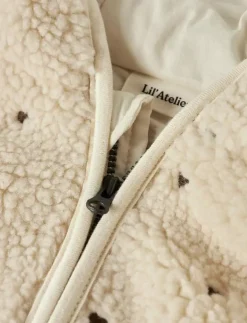 Barn Lil'Atelier Fleecekläder|NBNNALO LOOSE JACKET LIL - Jackor