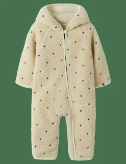 Barn Lil'Atelier Fleecekläder|NBNNALO LOOSE SUIT ZIP LIL - Fleeceoverall