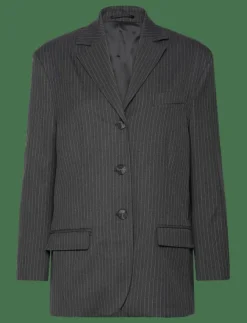 Kvinnor 2NDDAY Kavajer|2ND Harry - Pinstripes - Oversize kavajer