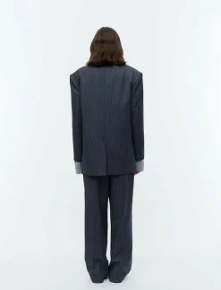 Kvinnor 2NDDAY Kavajer|2ND Harry - Pinstripes - Oversize kavajer