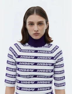 2NDDAY 2ND Matt - Jacquard Knit - Stickat|Kvinnor Stickat