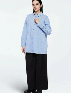 Kvinnor Moves Blusar & Skjortor|Nella shirt 4433 - Långärmade
