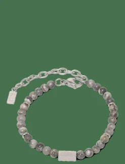 Samie Smycken|Neo - Bracelet with white/stone pearls - Armband