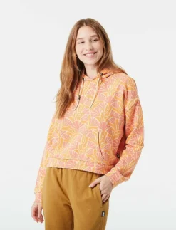 Kvinnor PICTURE ORGANIC CLOTHING Sweatshirts|Sweatshirts|NERIS PRINTED HOODIE - Huvtröjor