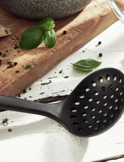 Ballarini Köksredskap|Nero, Hålslev 31 cm Svart Silikon - Slevar & Skedar