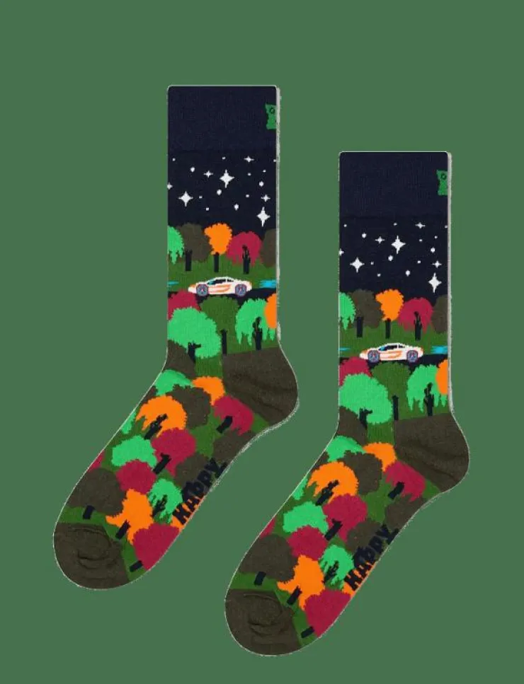Kvinnor Happy Socks Strumpor|Strumpor|Night Driving Sock - Sockor