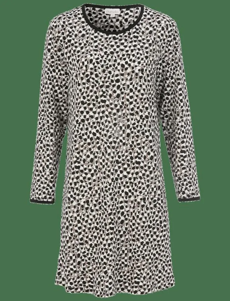 Kvinnor Damella of Sweden Pyjamas & Loungewear|Nightdress long sl - Nattlinnen