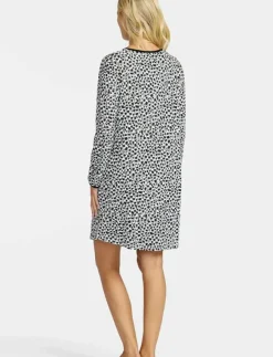 Kvinnor Damella of Sweden Pyjamas & Loungewear|Nightdress long sl - Nattlinnen